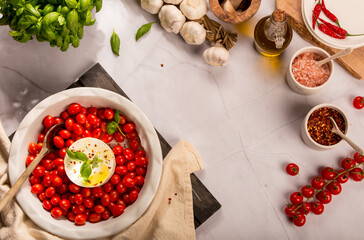 baked feta pasta ingredients 