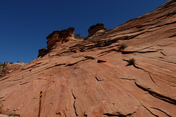 red rock formation