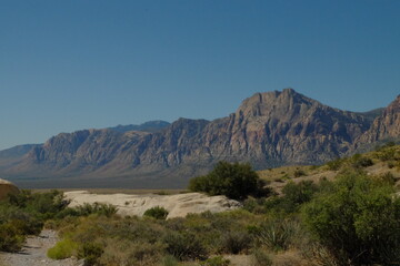 view of the mountains