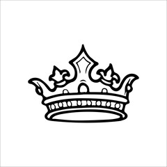vector illustration of king's crown