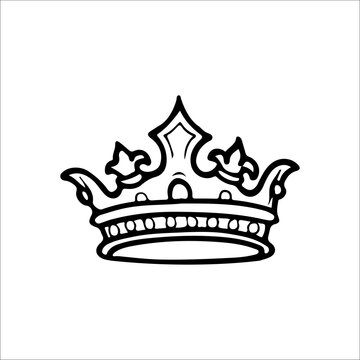 vector illustration of king's crown