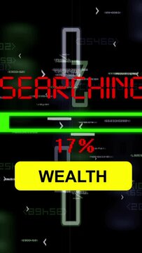 Searching for wealth online vertical video