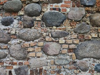 stone and brick wall background