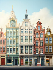 Fototapeta premium houses