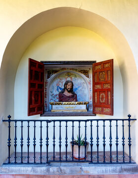 Interior del Real Monasterio de San Jerónimo en Granada, España