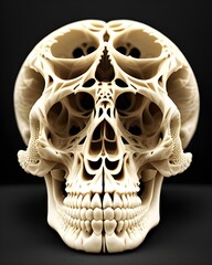 skull - ai generative