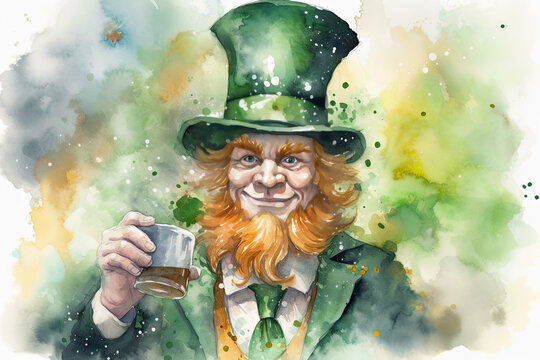 Illustration Of A Leprechaun