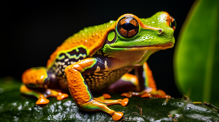 tree frog on a branch