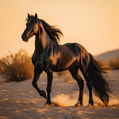 Horse on Sunset