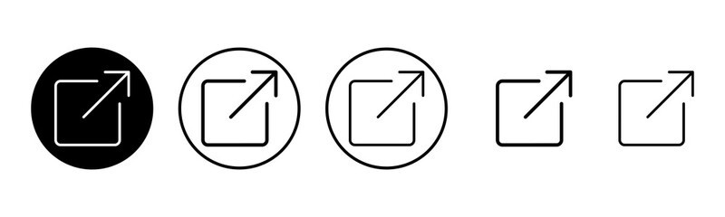 Share icon set illustration. Sharing sign and symbol