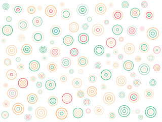 Circle pattern. Random abstract background. Vector design