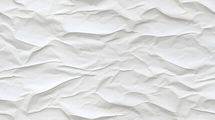 Obraz premium Seamless Tile - Wrinkled Paper - Generative Ai