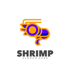 Fototapeta premium Shrimp logo 