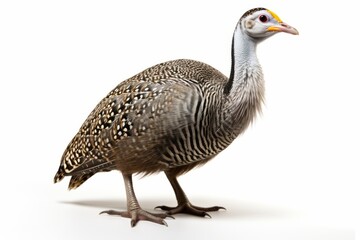 Guinea fowl, blank for design. Bird close-up. Background with place for text