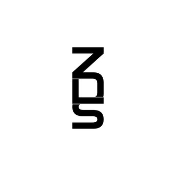 zds initial letter monogram logo design