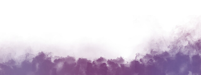Fog or Smoke on transparent background. Abstract Smoke. Smoke texture. PNG