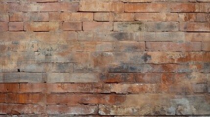 Old red brick wall background, abstract texture pattern backdrop