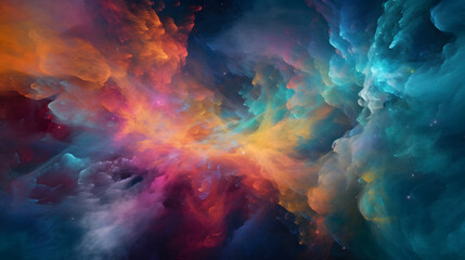 星雲銀河の背景 No.067  The Background of the Nebula Galaxy Generative AI
