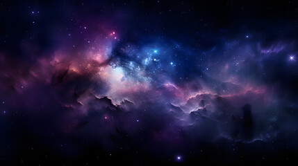 Fototapeta na wymiar 星雲銀河の背景 No.071 The Background of the Nebula Galaxy Generative AI
