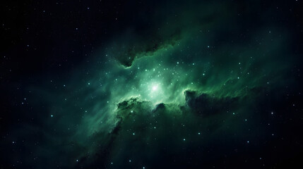 Naklejka na ściany i meble 星雲銀河の背景 No.060 The Background of the Nebula Galaxy Generative AI