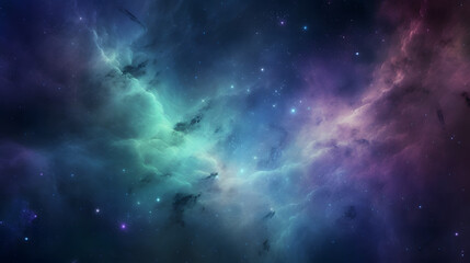 Fototapeta na wymiar 星雲銀河の背景 No.112 The Background of the Nebula Galaxy Generative AI