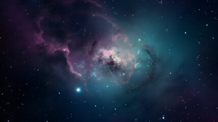 星雲銀河の背景 No.119  The Background of the Nebula Galaxy Generative AI