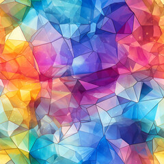 kaleidoscope dreams mesmerizing rainbow fragments seamless, pattern, texture, background