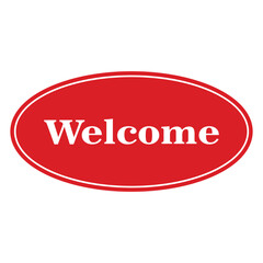 welcome icon vector