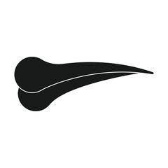 Metal Hair pin icon vector