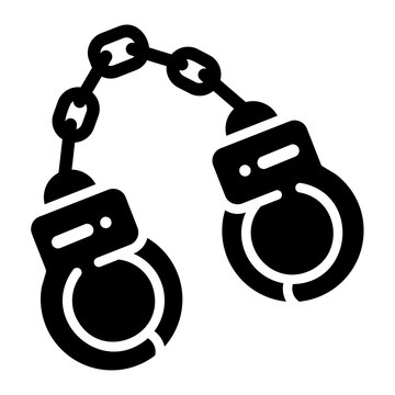 handcuffs Solid icon