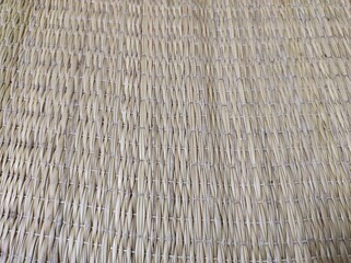 straw mat texture background