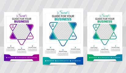 professional business flyer for company