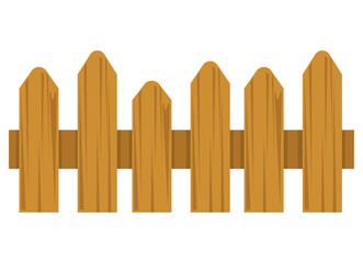 Obraz premium garden wooden fence picket