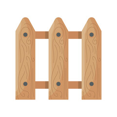 garden wooden fence icon