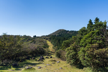 広い山道