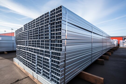 Steel Rectangular Hollow Sections (RHS).