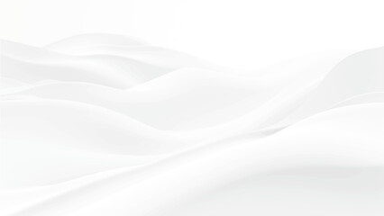 Abstract white paper wave background and abstract gradient and white wave curve lines banner background design. White wave modern abstract background design. space style. white background.	
