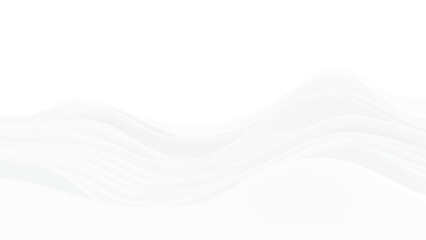 Abstract white paper wave background and abstract gradient and white wave curve lines banner background design. White wave modern abstract background design. space style. white background.	