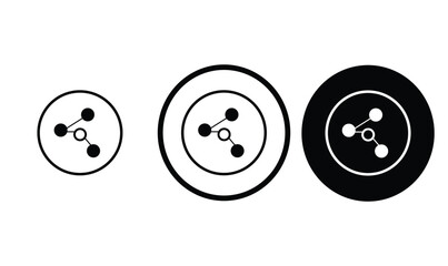 icon chart radar graph outline for web site design 
and mobile dark mode apps 
Vector illustration on a white background