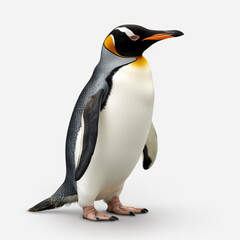 Fototapeta premium Generative AI Cute and adorable penguin in a different style and place