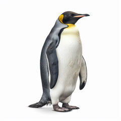Fototapeta premium Generative AI Cute and adorable penguin in a different style and place