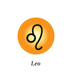 Zodiac icon Horoscope icon flat style ,Zodiac constellation sign