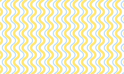Wave yellow and blue chevron zigzag wavy seamless pattern scrapbook, paper, wrapping, fabric, wallpaper, background.