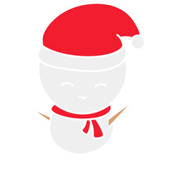 snowman winter cartoon