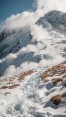 Avalanche Remnants and Geological Hazard Assessment, Generative AI