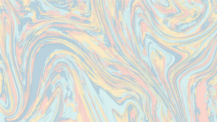 Marble texture seamless background. abstract pattern. Seamless liquid fluid marbling flow effect for cover, fabric, textile, wrapping or print background. Ebru style, aqua ink. Vector