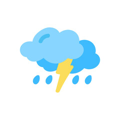 weather icon set sun rain thunderstorm dew wind snow cloud night sky for forecast