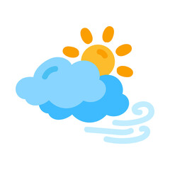 weather icon set sun rain thunderstorm dew wind snow cloud night sky for forecast