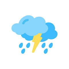 weather icon set sun rain thunderstorm dew wind snow cloud night sky for forecast