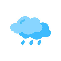 weather icon set sun rain thunderstorm dew wind snow cloud night sky for forecast